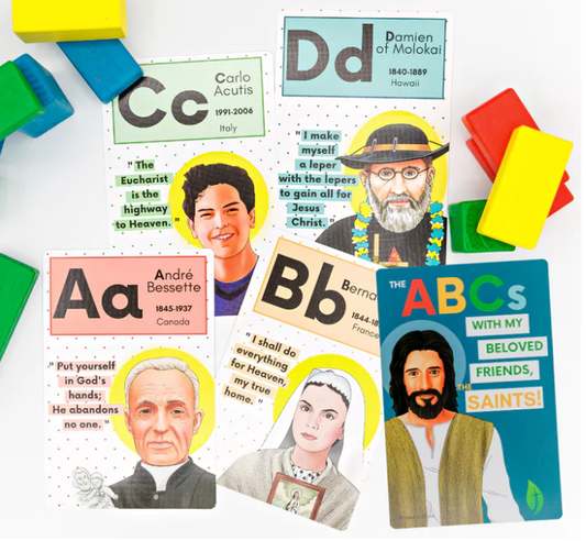 Notecards: ABC's With The Saints