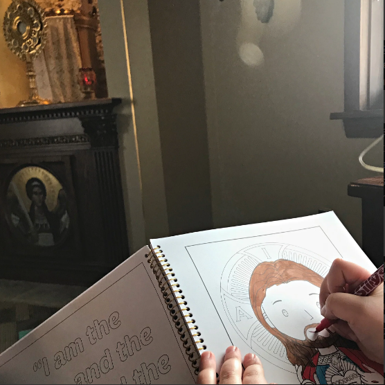 Adoration Coloring Book
