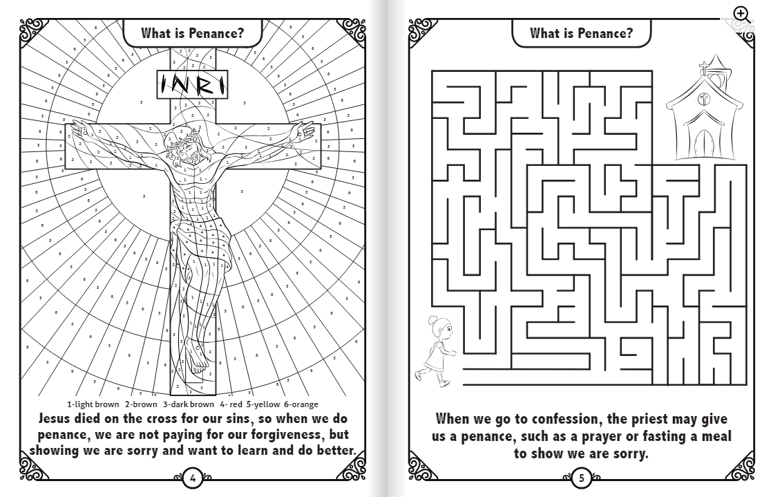 Adventure Catechism Volume 5 - Coloring and Activity Book