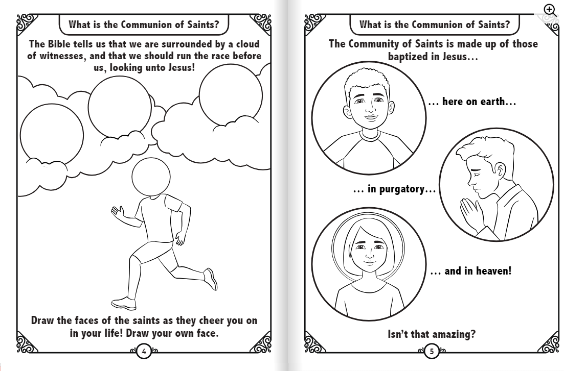 Adventure Catechism Volume 8 - Coloring and Activity Book