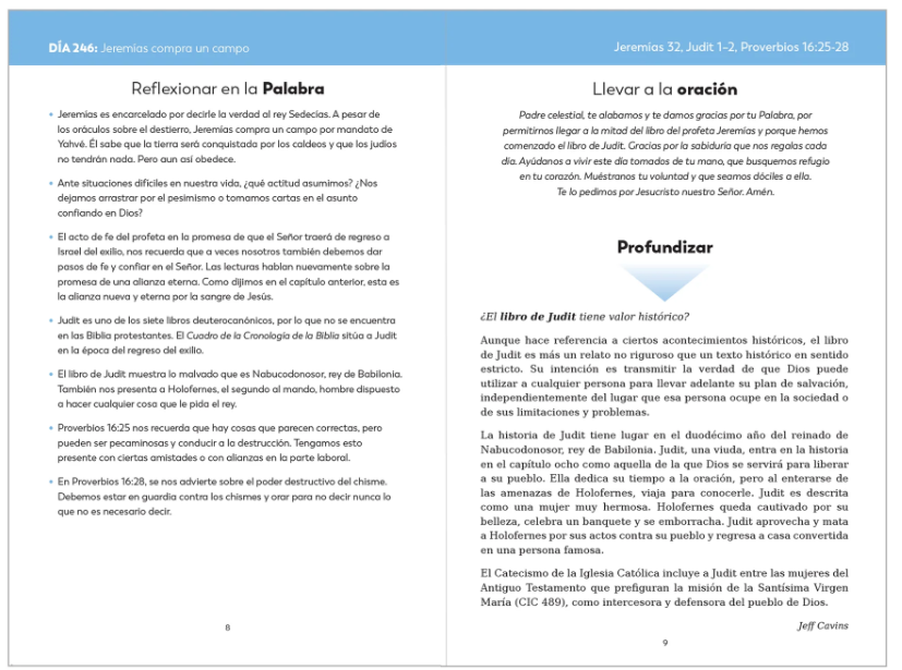 La Biblia en un Año Companion, Volume III