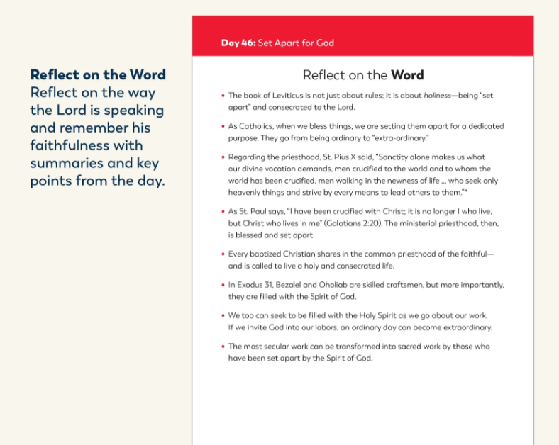 The Bible in a Year Companion, Volume I