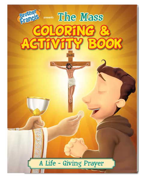 Brother Francis Coloring Book - Ep.06: The Mass