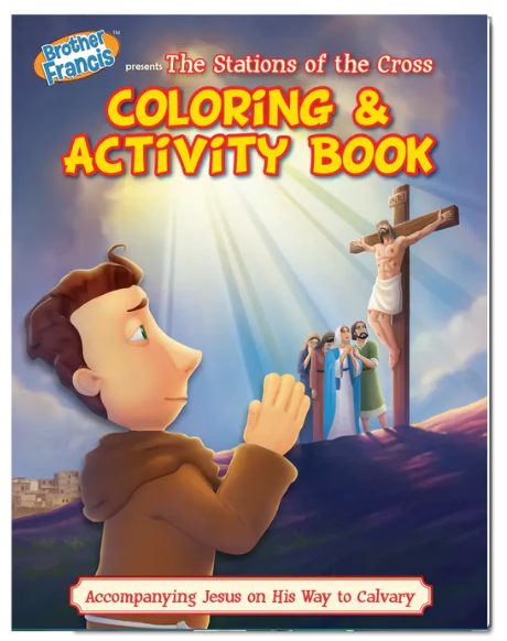 Brother Francis Coloring Book - Ep.14: The Stations of the Cross