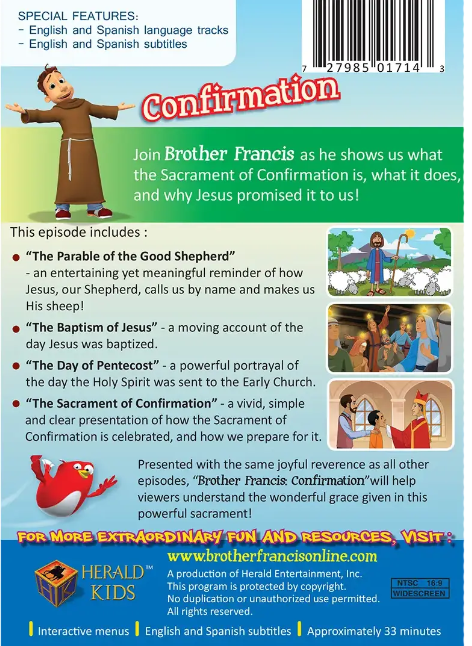 Brother Francis DVD Ep. 13: Confirmation