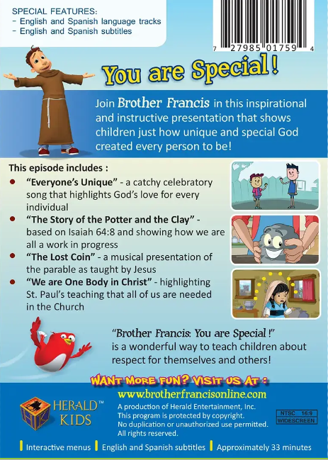 Brother Francis DVD Ep. 15: You Are Special
