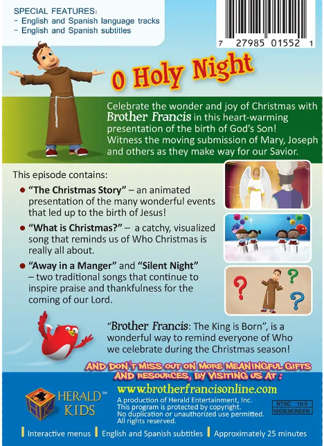 Brother Francis DVD Ep. 7: O Holy Night The King is Born