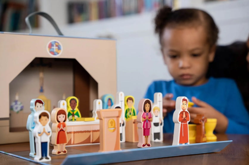 A Saintly Heart™ Brother Francis™ Church Playset
