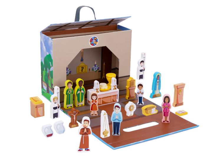 A Saintly Heart™ Brother Francis™ Church Playset