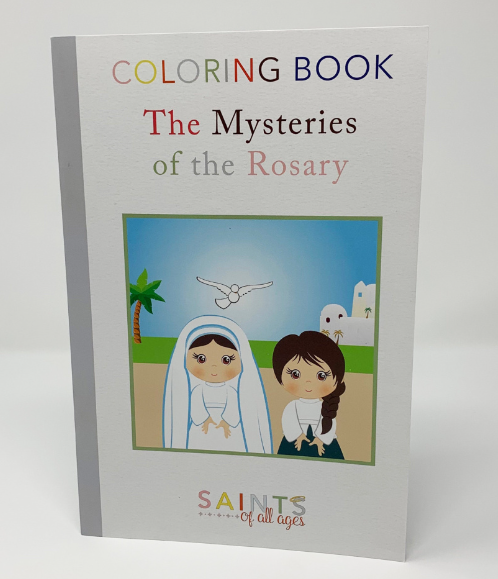 Catholic Mysteries of the Rosary Coloring Book