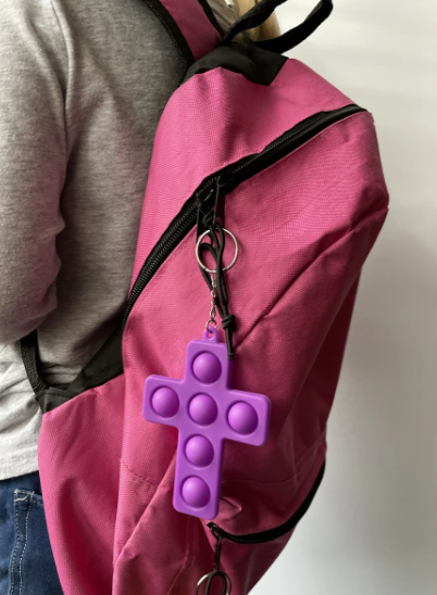 Cross Popper Keychains