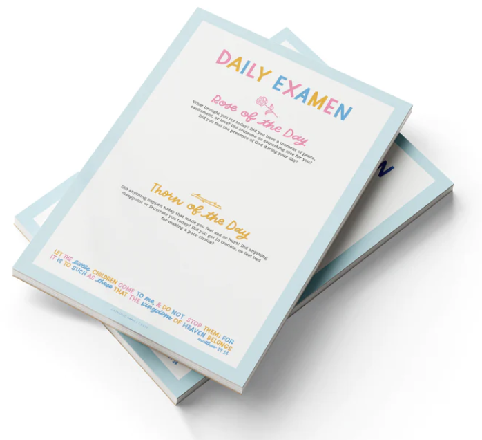 Children’s Daily Examen Notepad