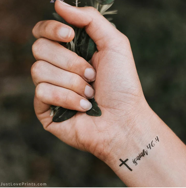 Faith Over Fear Collection Temporary Tattoos