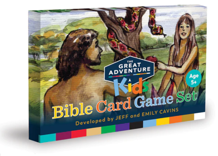 Great Adventure Kids Bible Card Game Set
