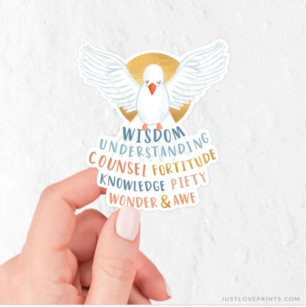 Gifts of the Holy Spirit Vinyl Sticker