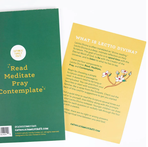 Children's Lectio Divina Notepad