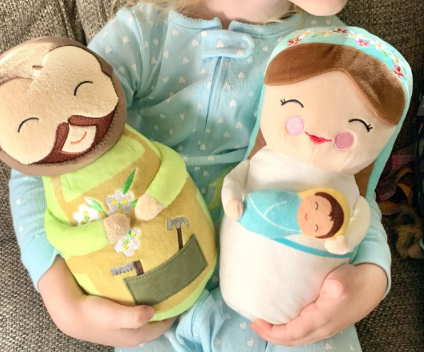 Mother Mary Plush Doll