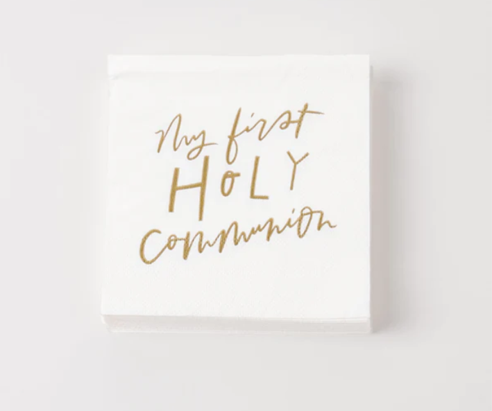 My First Holy Communion Cocktail Napkins
