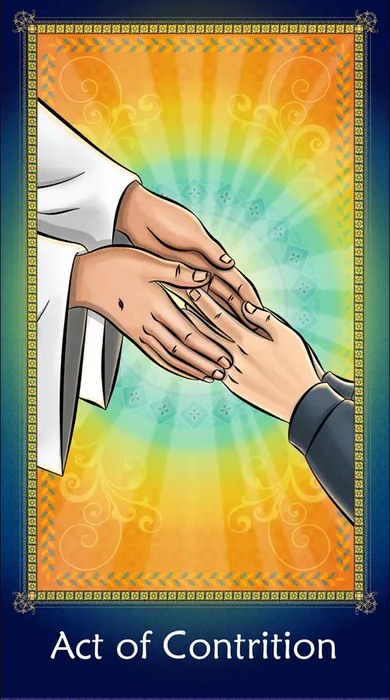Prayer Card - Act of Contrition
