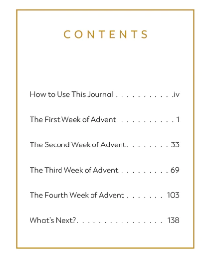 Rejoice! Advent Meditations with Joseph, Journal