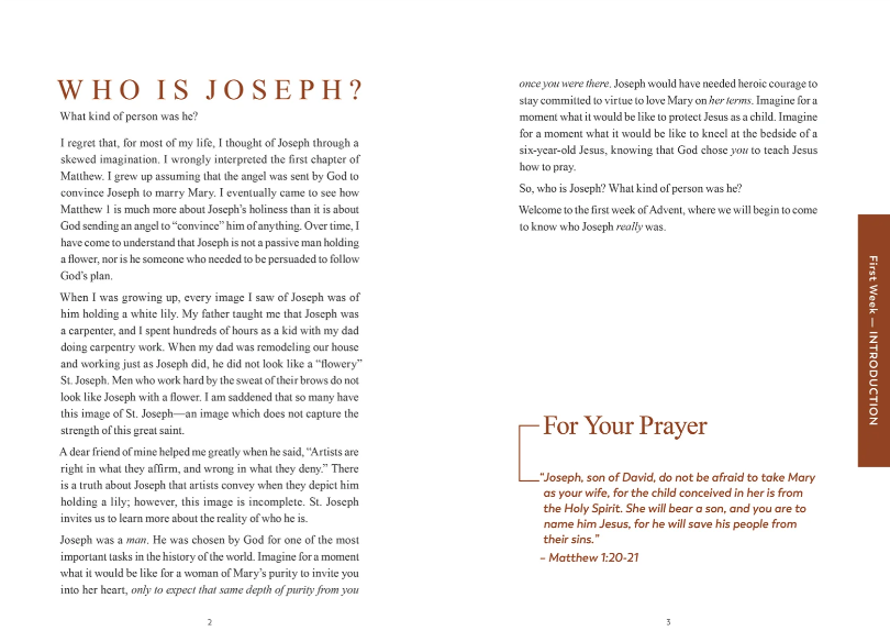 Rejoice! Advent Meditations with Joseph, Journal