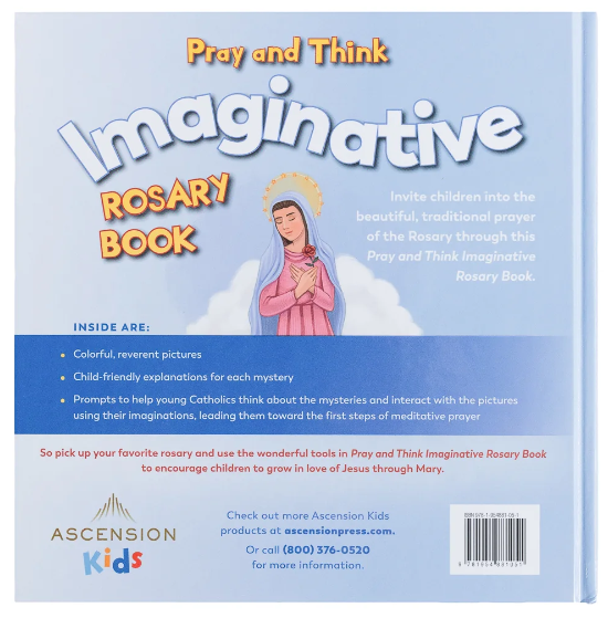 Pray and Think Imaginative Rosary Book (Ages 6+)