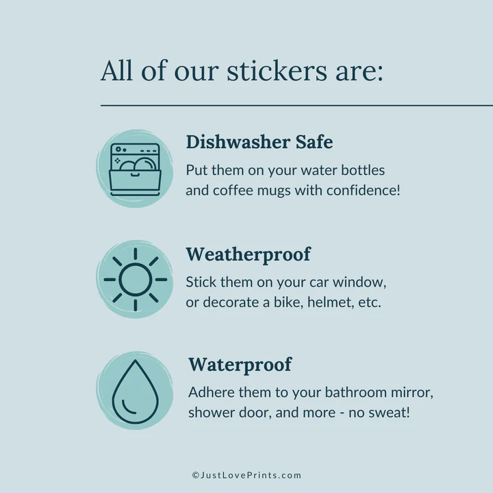 Our Lady Star of the Sea Vinyl Sticker