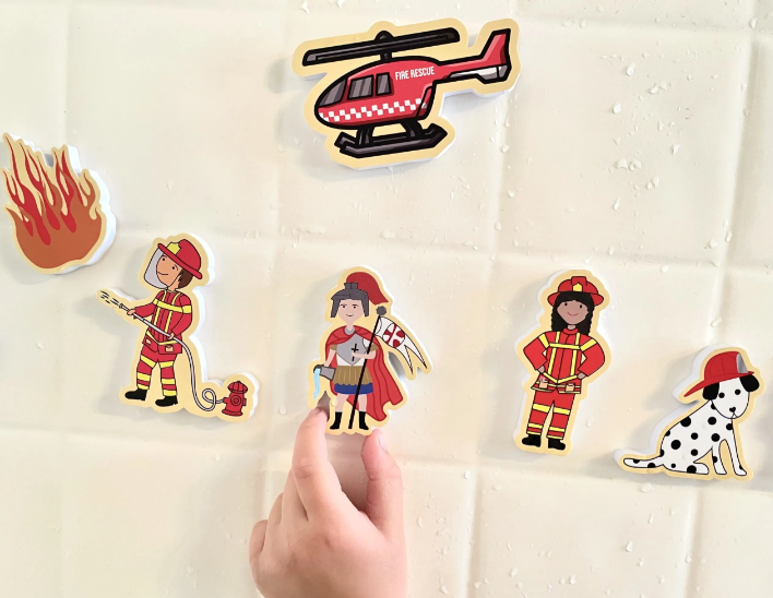 St. Florian’s Firefighter Bath Toy Set