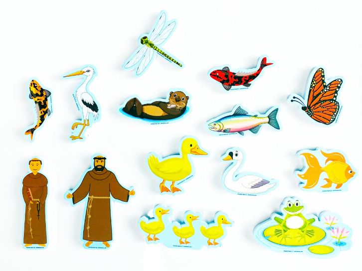 St. Francis & Friends Bath Set