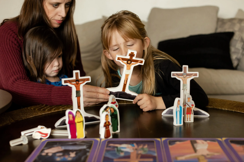 Stations of the Cross Pray & Play Set – By Saintly Heart™ & Brother Francis™