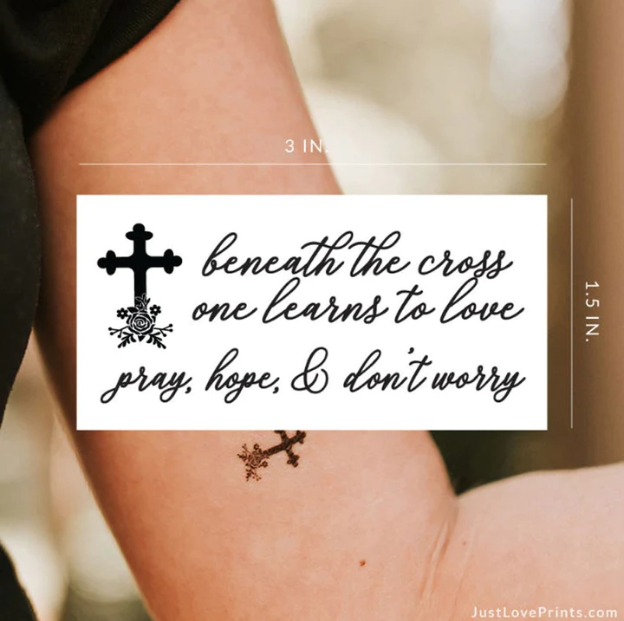 Surrender Collection Temporary Tattoos