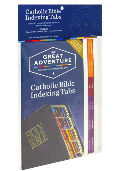 Great Adventure Catholic Bible Indexing Tabs
