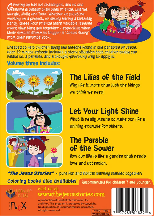 The Jesus Stories DVD - Volume 3