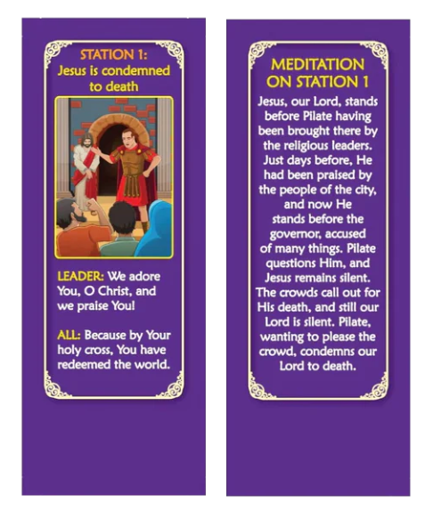 The Traditional Stations Of The Cross - Devotional Fan