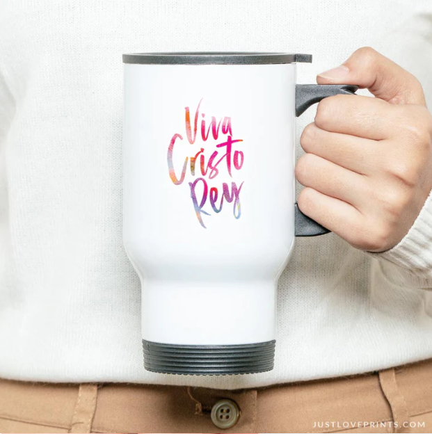 Viva Cristo Rey Vinyl Sticker