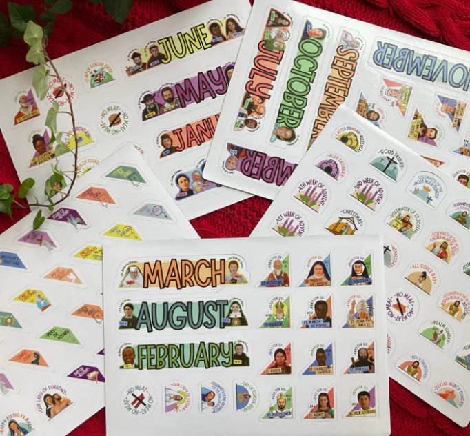 100+ Catholic Calendar Magnets