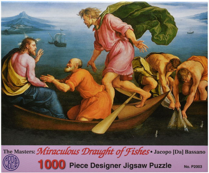 Miraculous Draught of Fishes Puzzle (1000 PC)