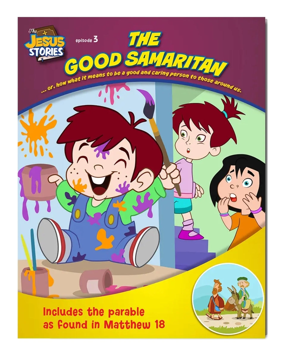 The Jesus Stories Ep. 3: The Good Samaritan - Coloring Book