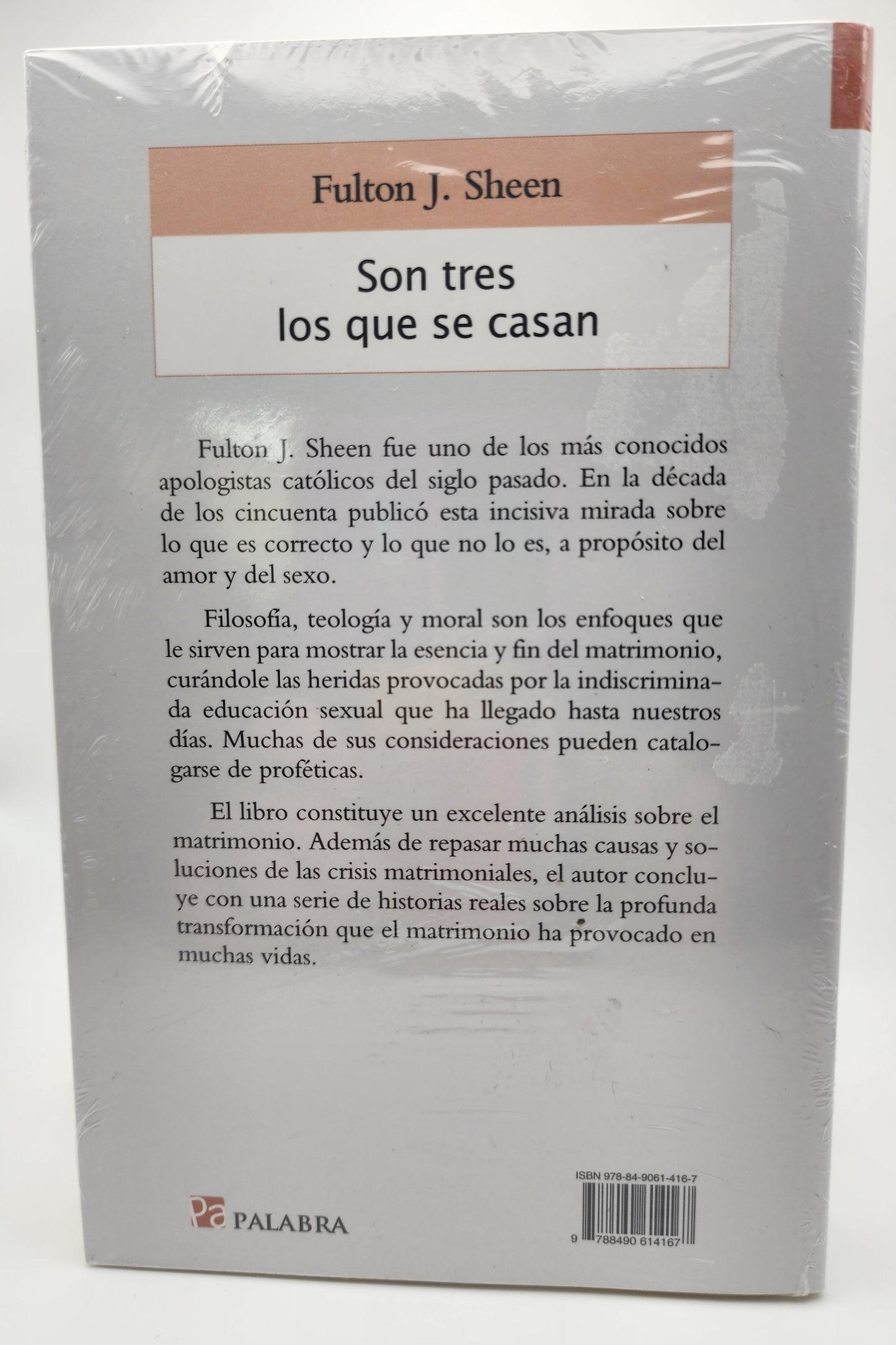 Son tres los que se casan - Venerable Fulton Sheen