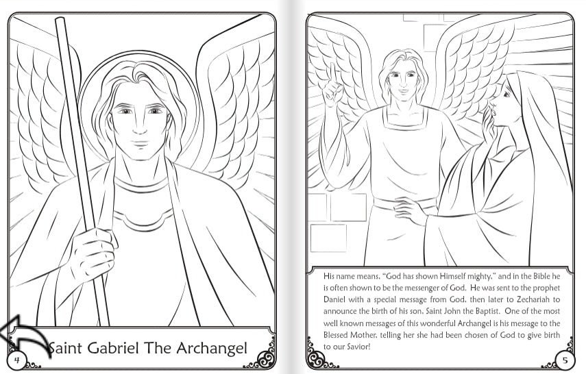 Coloring Book: Our Heavenly Friends vol.3