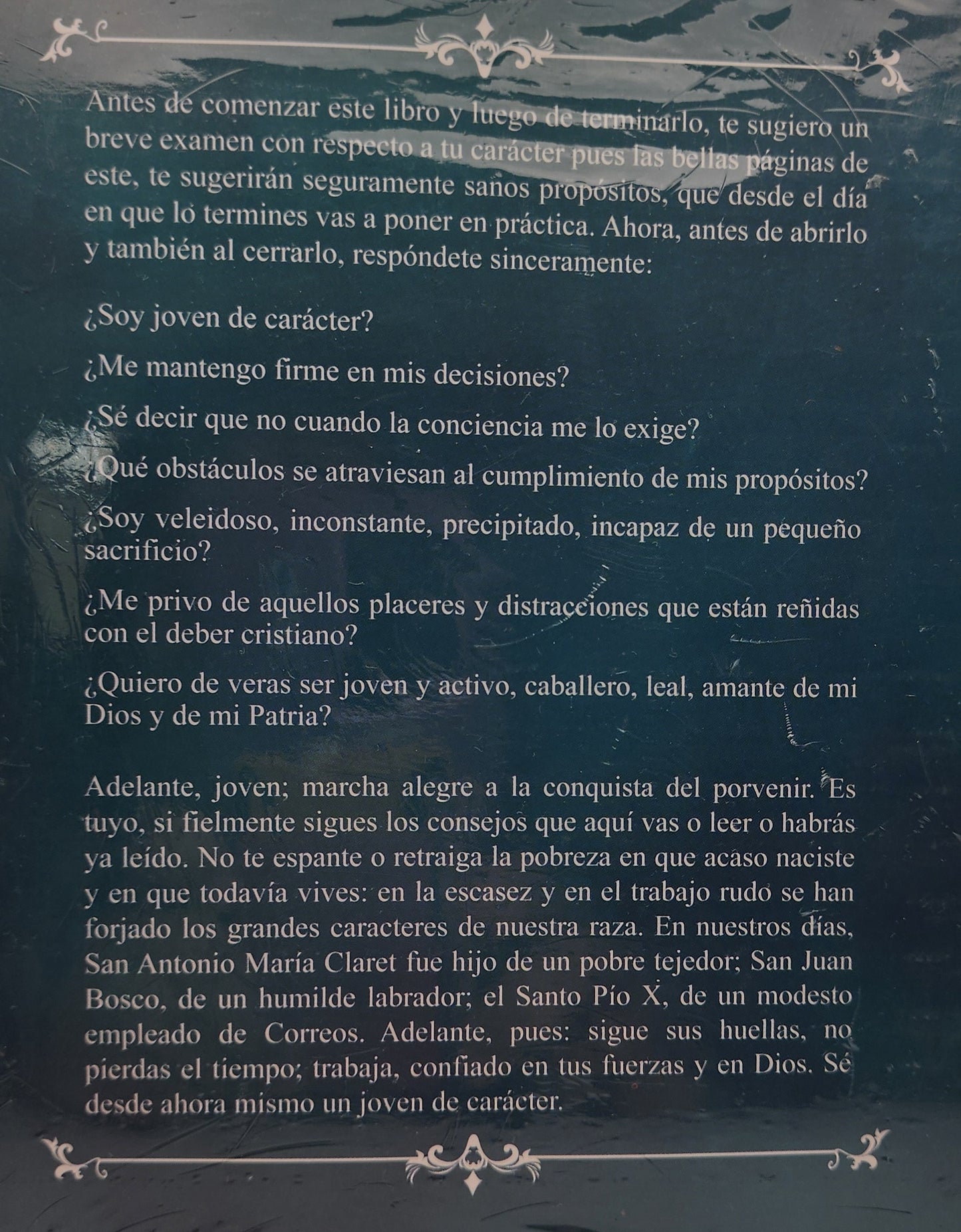 El Joven de caracter