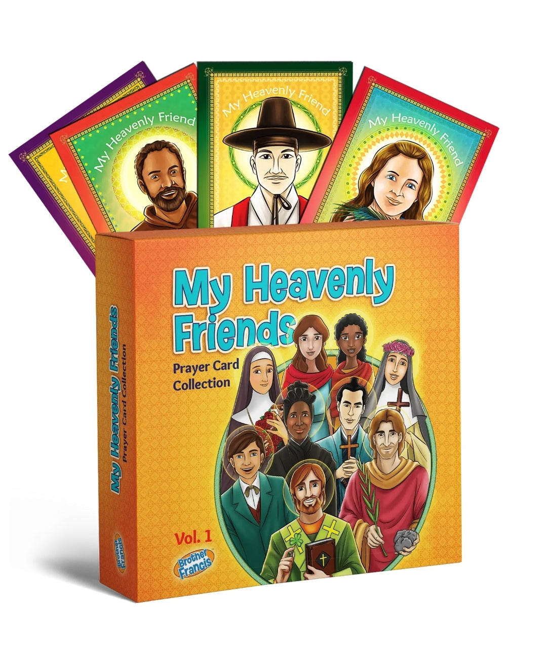My Heavenly Friends Prayer Card Collection - Set of 70