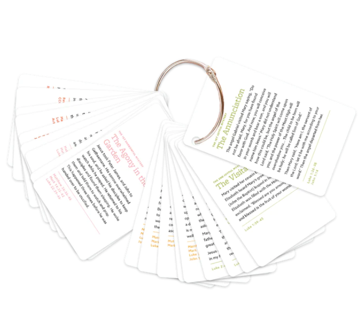 Rosary Ring: How to Pray the Rosary