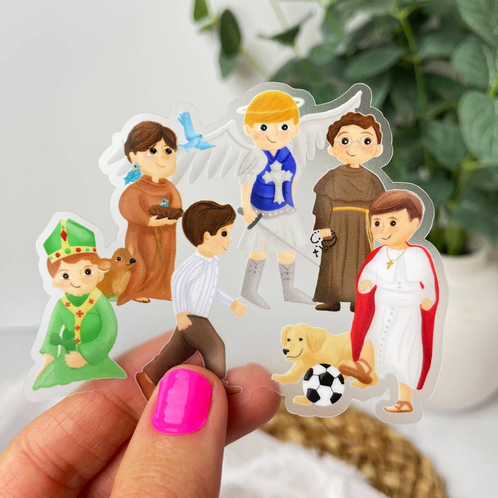 "Kid Saint" Boys Vinyl Sticker