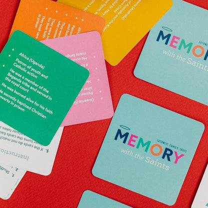 Saints Memory Game + Flashcards