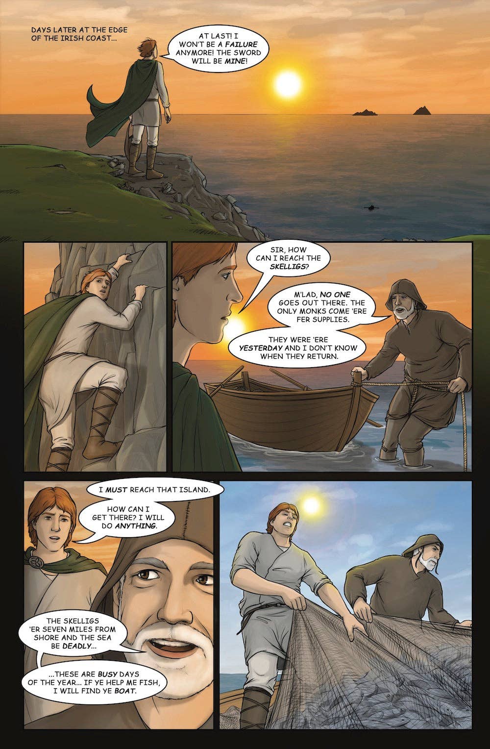 Finnian and the Seven Mountains #1