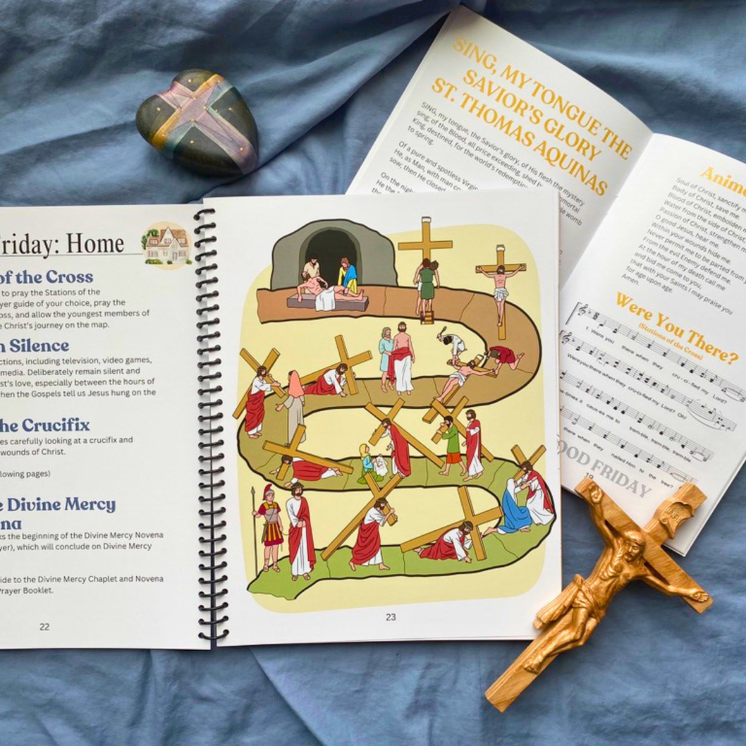 Triduum and Easter Challenge from Catholic Sprouts