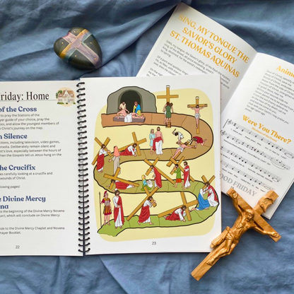 Triduum and Easter Challenge from Catholic Sprouts