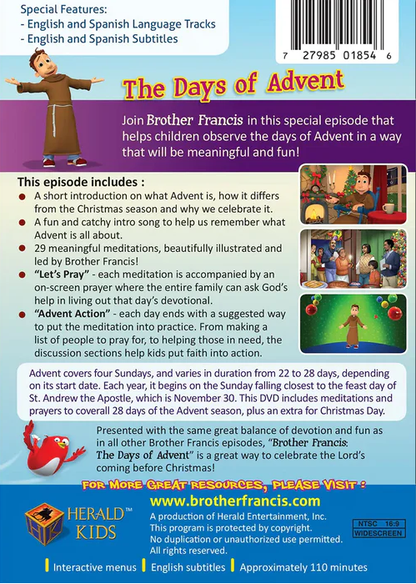 Brother Francis DVD Ep. 17: The Days of Advent