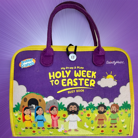 My Pray & Play Holy Week to Easter Busy Book - A Quiet Felt Book